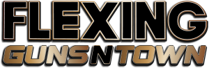 Flexing Guns N Town Logo