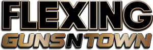Flexing Guns N Town Logo